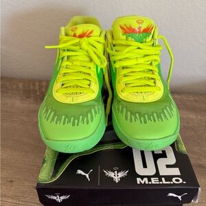 Puma Kids Sneakers - Lime Green and Neon Yellow